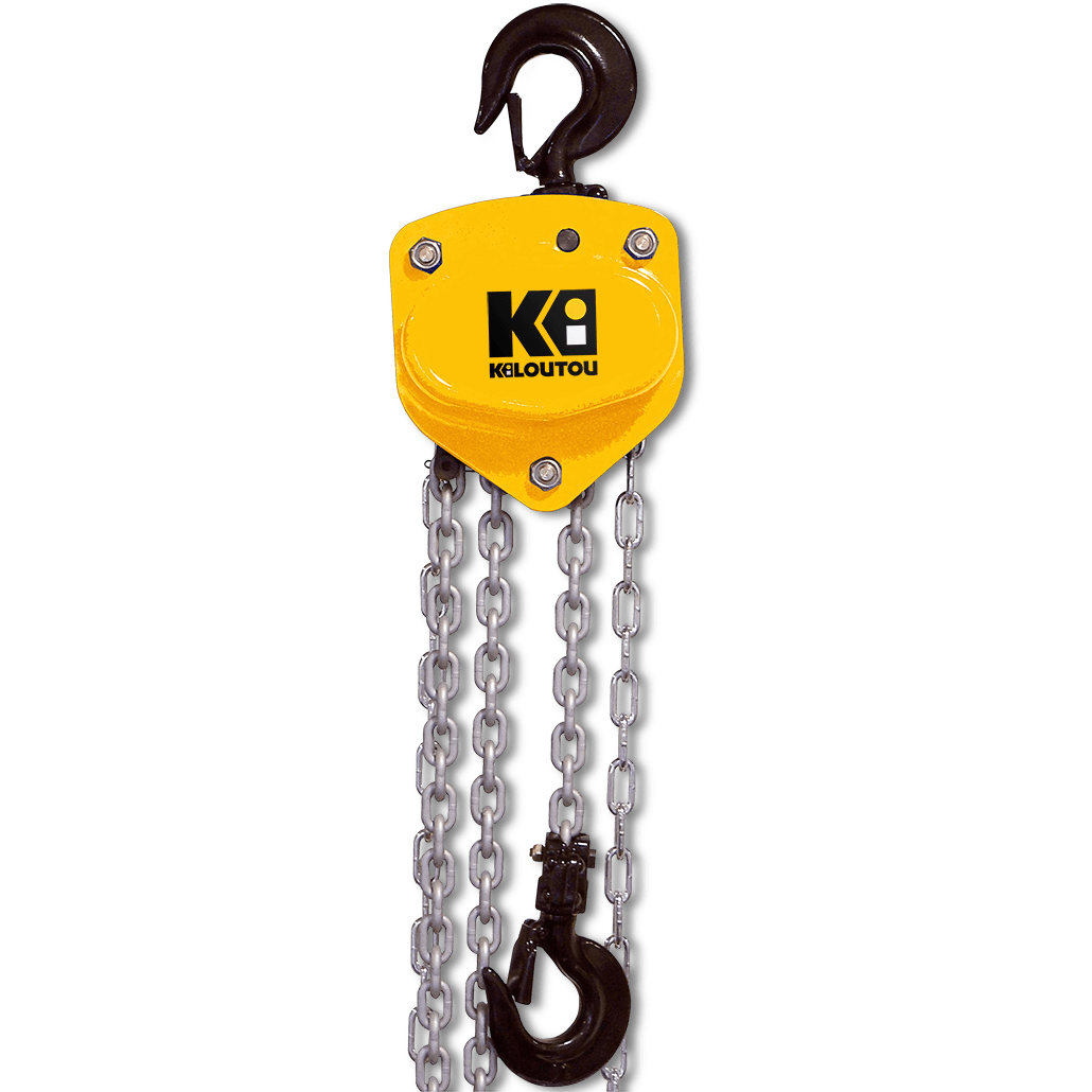 Palan à Chaîne Manuel Avec Crochet Pour Charges Lourdes, Palan à Chaîne STANEW 1 Tonne, Hauteur De Levage 5 M, Vert - Bricolage